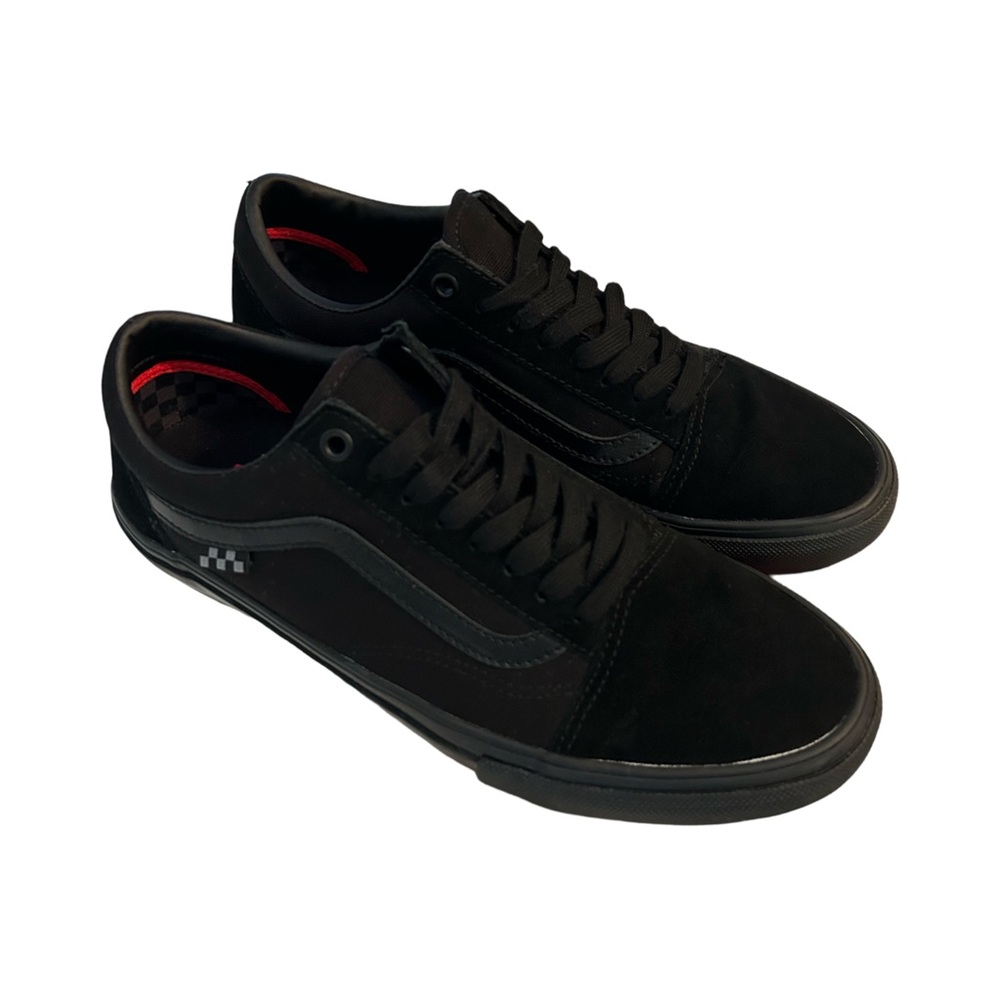 🔥 Vans Skate Old Skool Shoe - Black on Black 🔥👀👀